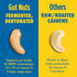 3oz (3 Pack) Gut Nuts - Fermented and Sprouted "Sourdough" Cashews for Gut Health - Tangy, Umami, & Salty Flavors