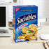 NABISCO 6 7.5 oz Flavor Originals Sociables Baked Savory Crackers, Party Snacks, - Boxes
