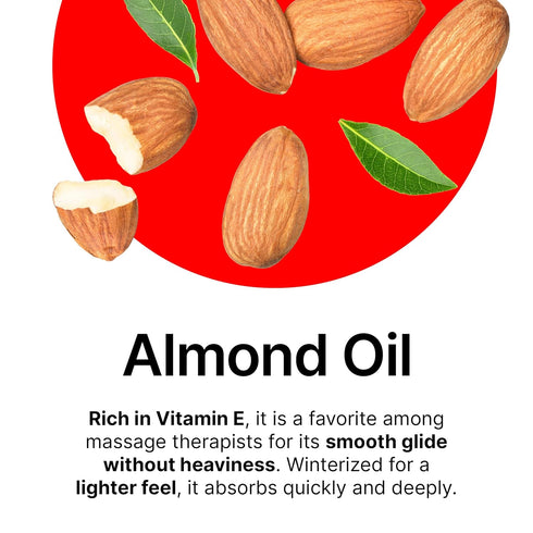 Heather Loraine 16 Oz Almond Oil, Single-Ingredient Carrier Oil for Face, Hair & Body, Fragrance Free, Fl