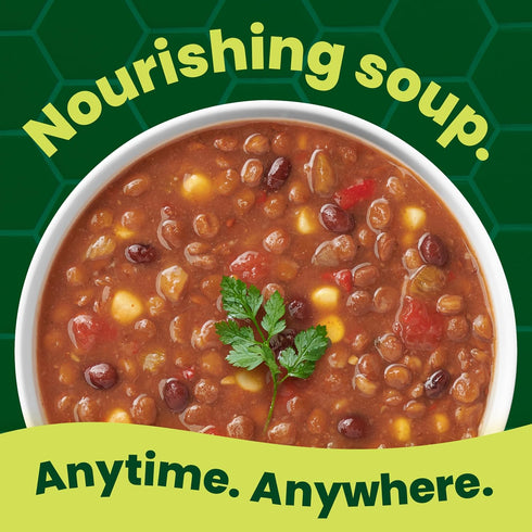 16.3 oz 12) Pacific Foods Organic Vegetable Lentil Soup, Plant Based, Can (Case