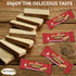 El Shamadan Wafer Biscuits with Premium Chocolate Cookies Roll Wafers - 12 Pcs Delicious Sweet Snacks
