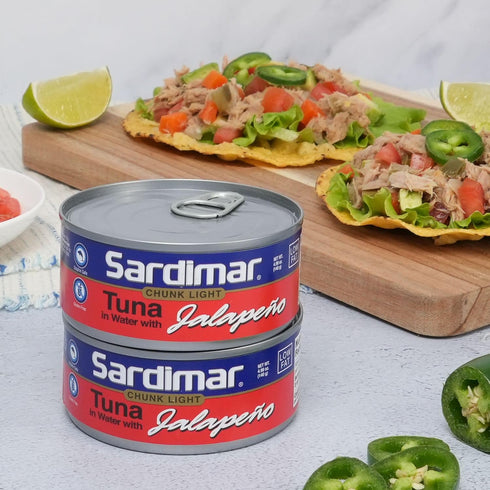 6 Pack) Sardimar Chunk Light Tuna ( Jalapeo