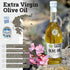 500 ml, 16.9 oz Extra Virgin Olive Oil, KORVEL, glass bottle Amphora fl