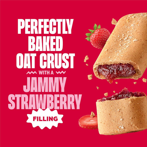 5 Glutino Gluten Free Oven Baked Bar, Strawberry, Naturally Flavored, ct