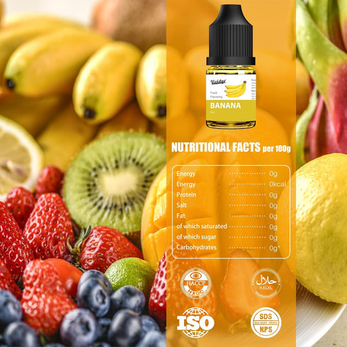 30 Pack Food Flavoring Oil, Concentrated Extracts for Baking, Cooking, Candy, Beverages, Lip Balm, Slime