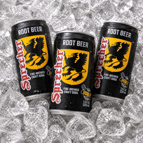 Sprecher 7.5 oz (10 Pack) Root Beer fl Mini Cans