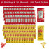 Set: 50 (9g) 50 (7g) Packets 100 Packs 50 packets Gift Ketchup & Mustard - Total Condement (approximately each)