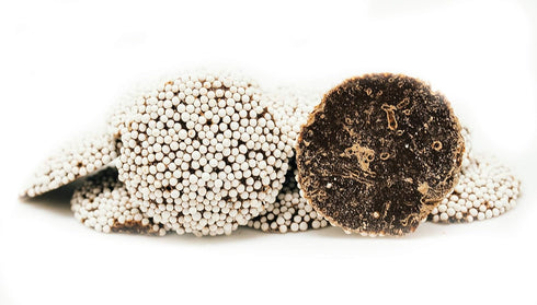 3 LB 330 Dark Chocolate Nonpareils Resealable Stand Up Bag (approx. pieces) Classic Chocolate Discs with White
