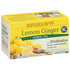 Bigelow Tea Lemon Ginger plus Probiotics Herbal Tea, Caffeine Free Tea with