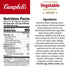 10.5 Oz Campbell's Condensed Soup, Vegetable