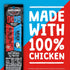 13g 100% Package, 1.84oz (10 Pack 2 Jack Link's DUOs Chicken Jerky Meat Snack Sticks with Protein - Frank's RedHot