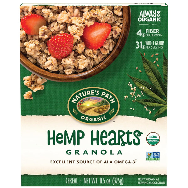 Nature's Path Organic Hemp Hearts Granola, 11.5 Ounce (Pack of 1)
