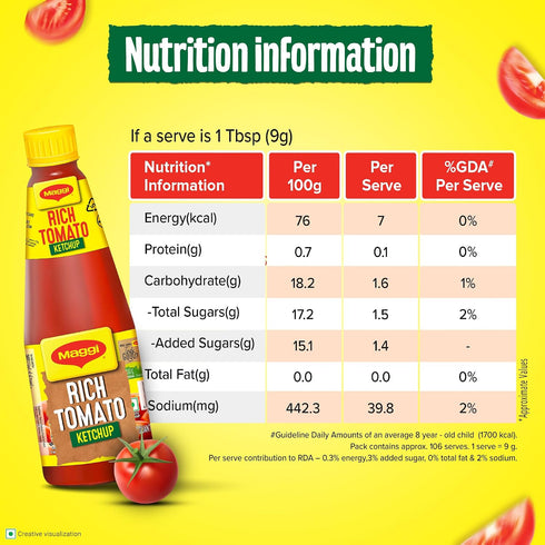 1 Maggi, Rich Tomato Ketchup, Kilogram(kg)