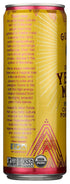 12 Oz, 80mg Guayak Yerba Mate, Sparkling Energy Drink Alternative, Organic Cranberry Pomegranate Flavor, Natural