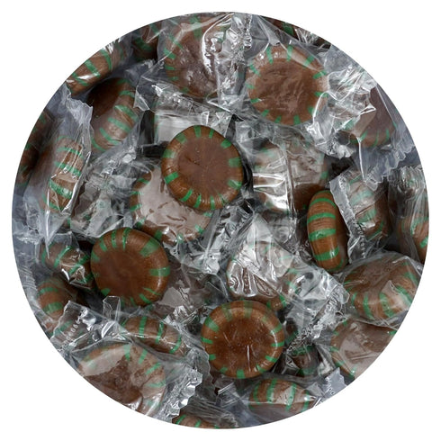 2 150 Chocolate Starlight Mints Candy, Pound Bulk Candy (Approx. pcs.), Individually Wrapped Choco Starlights