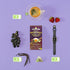 Miracle Tree's Moringa Energy Tea, Vanilla Oolong Grape, Organic Certified Healthy Coffee Alternative, 16 Pyramid