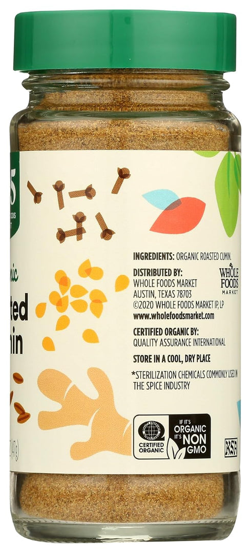 365 1.67 by Whole Foods Market, Organic Roasted Cumin, Ounce
