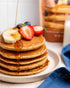 10g 100% (Pack 1) Miss Jones Baking Original Oat Pancake and Waffle Mix - Made with Oat Flour, Gluten Free, of Protein