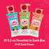 Pack 30 count, 100% YOU LOVE FRUIT - Fruit Snacks Variety Natural Gluten-Free, Vegan, Low Carb, Low Fat Fruit Kosher
