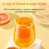 H2ONDBQF (150g/5.29oz) Dehydrated Blood Orange Slices - No Added Sugar, Wheat-Free in Reusable Jar | Cocktail Garnish