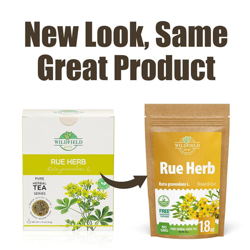 1.8 oz. 50g Ruda Rue Herb Dried Rue Tea (Ruta Graveolens) - Herbal Tea Rueda Seca Ruda Seca