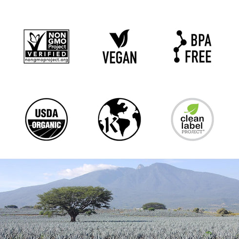 11.75 oz Madhava Organic Sweet & Hot Agave Nectar, Habanero-Infused Blue Agave, USDA Organic & Non-GMO Project
