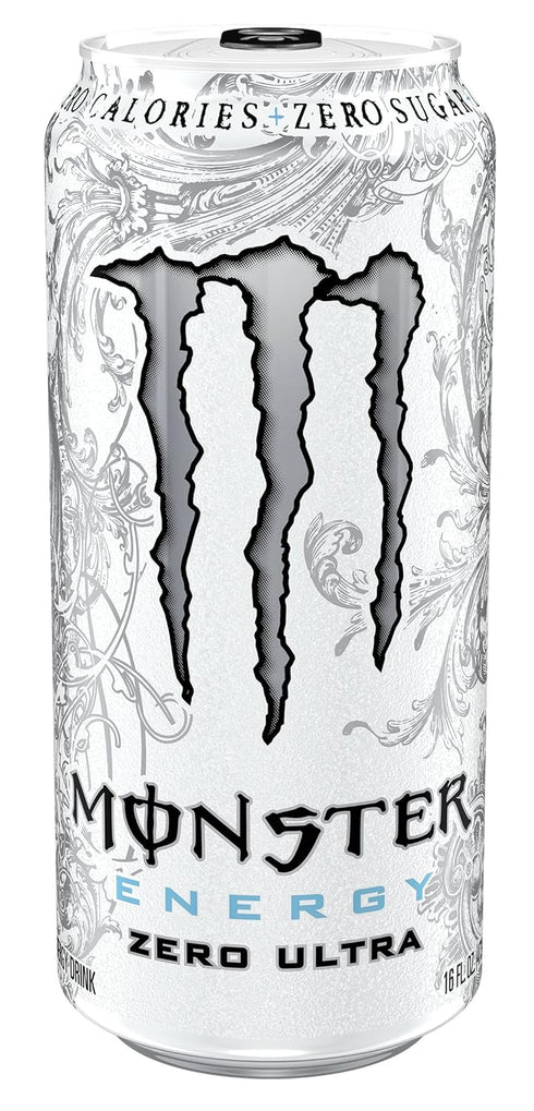 16 oz, 4 Pack Monster Energy, Zero Ultra, fl