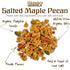 36oz Michele's Granola Salted Maple Pecan, Handmade, Whole Grain, Vegan, Gluten-Free & Non-GMO, Resealable Bag