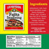 1.25oz (Pack 12) La Preferida Fajita Seasoning Mix (Bold Tex-Mex Spice Blend) for Chicken, Veggies & Steak No MSG, No