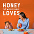 100% 16 oz. Nate's Pure, Raw & Unfiltered Honey - Award-Winning Taste, Squeeze Bottle