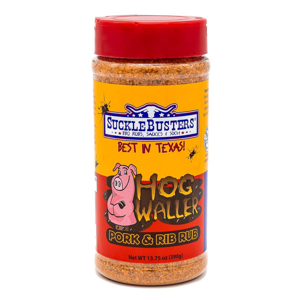 SuckleBusters Hog Waller: Texas Best Pork BBQ Rub, Sweet & Salty Seasoning