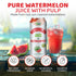 (16.57 oz, Pack 12) Vinut Natural Watermelon Juice Drink with Pulp, fl of Real Watermelon Juice, No Sugar Added, Gluten
