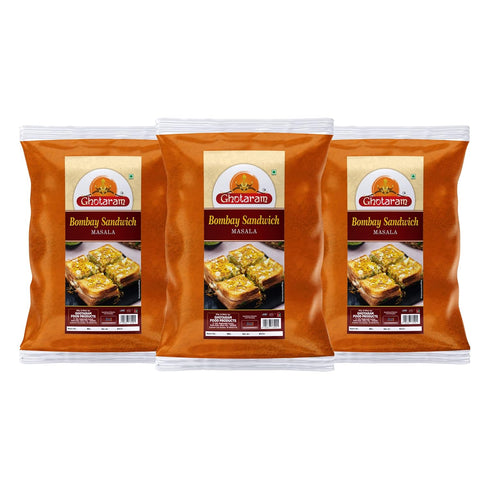 GHOTARAM Bombay Sandwich Masala, Handcrafted Sandwich Masala, Spice Up Your Sandwich with Delicious