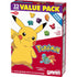 17.6 oz (22 Pokemon Fruit Flavored Snacks, Fat Free and Gluten Free Snacks, Pouches)