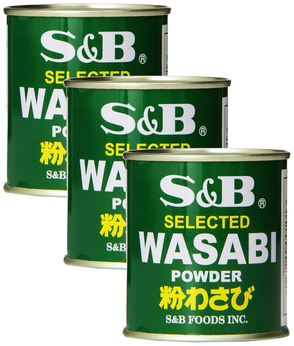S&B Wasabi Powder, 1.06-Ounce (Pack of 3)