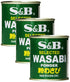 S&B Wasabi Powder, 1.06-Ounce (Pack of 3)