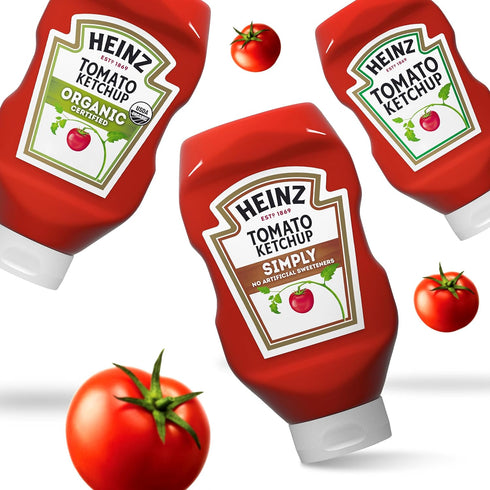 31 oz Heinz Simply Tomato Ketchup with No Artificial Sweeteners, Bottle