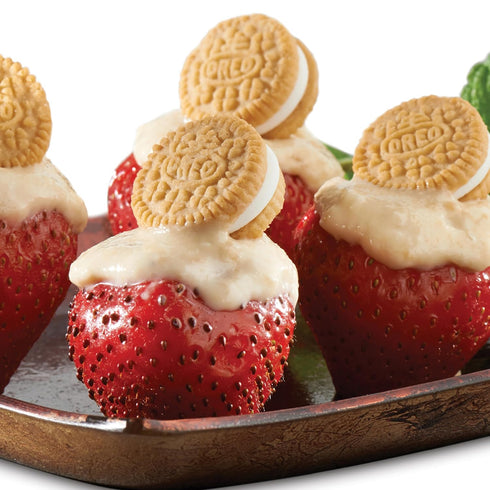 12 3 oz OREO Minis Golden Sandwich Cookies, - Bags