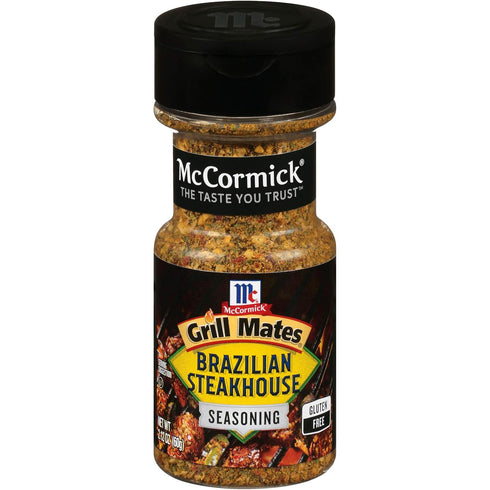 McCormick Grill Mates Brazilian Steakhouse Seasoning, 2.12 oz (Pack of 6)