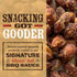 9 oz Rufus Teague Hot BBQ Honey Roasted Almonds Sweet, Spicy & Smoky Gourmet Snacks, Resealable Pouch for Freshness