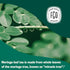 FGO Organic Moringa Mint Tea, 100 Count, Eco-Conscious Herbal Tea Bags, Caffeine Free, Resealable Bag (Pack of 1)