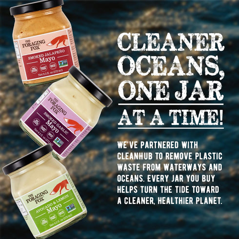 (2 9.2 oz The Foraging Fox | Keto Smoked Jalapeo Spicy Mayo x fl Jars) | Made with High-Oleic Sunflower Oil | Gluten