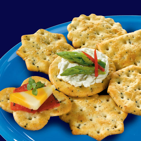NABISCO 6 7.5 oz Flavor Originals Sociables Baked Savory Crackers, Party Snacks, - Boxes