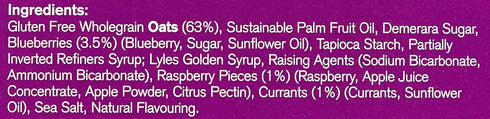 160g Nairn's Gluten Free Oats, Blueberry & Raspberry