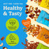 Package Nuts.com - Nuts and Dried Fruits Snack Box Gourmet Mix Assortment for Festive Gifts Includes Mixed Nuts, Dried