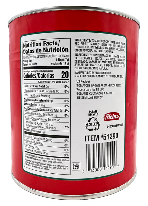 1 7.1 lb Heinz Tomato Ketchup - can
