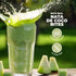 9.8 OZ (Pack 12, JANS - COCONUT MILK DRINK (with NATA DE COCO) MELON of Melon)
