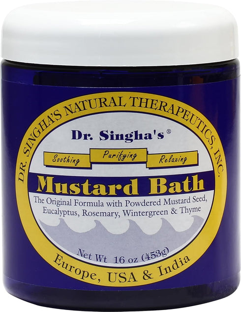 Dr. Singha's Mustard Bath Rub, 16 Ounce