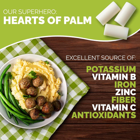(12 Pack 6) Palmini Mashed | Low-Carb, Low-Calorie Hearts of Palm Mash | Keto, Gluten Free, Vegan, and Non-GMO | As