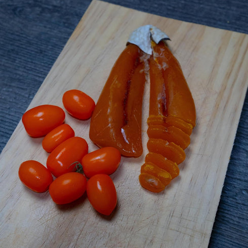 3.53 oz (100g) Sanniti Bottarga Cured Mullet Roe, Imported from Italy | Authentic Italian Seafood Delicacy